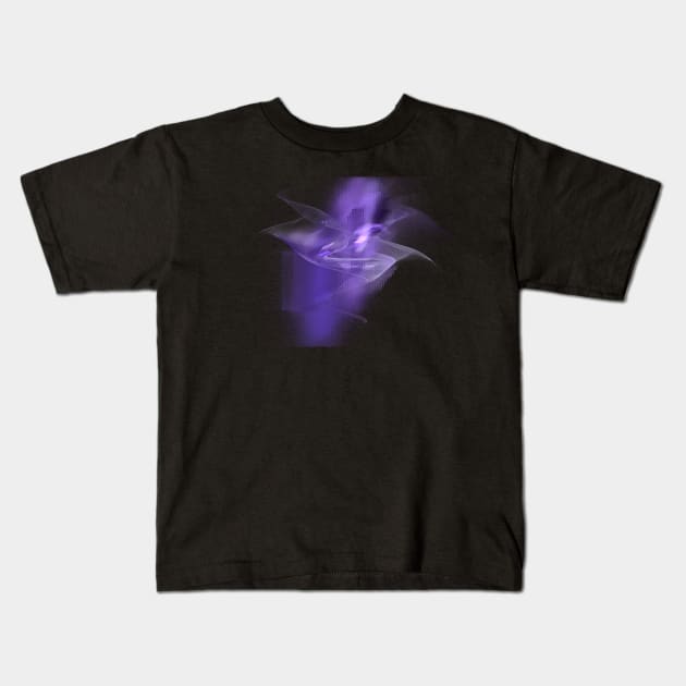 Smokey Mauve Kids T-Shirt by Lynn